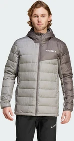 adidas Terrex Multi Light Hooded Daunen Jacke charcoal solid grey/charcoal (Herren)
