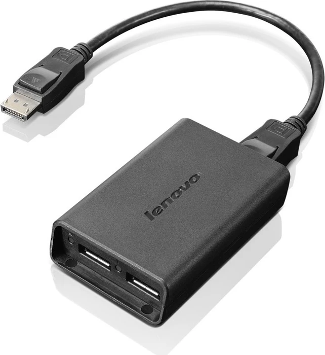 Lenovo DisplayPort to Dual DisplayPort Adapter, 2x DisplayPort 1.2