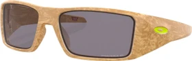 Oakley Heliostat Coalesce Collection matte stone desert tan/prizm grey polarized