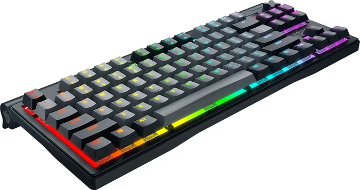 Cherry MX 8.3 TKL Wireless, Starfall Grey, grau/schwarz, MX2A RGB RED, USB/Bluetooth, DE
