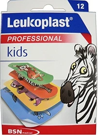 BSN medical Leukoplast kids Wundverband Mix Strips, 12 Stück (verschiedene Größen)