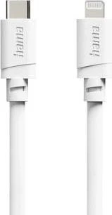 Hama Ladekabel USB-C/Lightning MFi 1m weiß