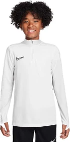 Nike Dri-FIT Football 1/4-Zip Funktionsshirt langarm weiß/schwarz (Junior)