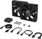 Corsair RX Series iCUE LINK RX140 PWM, schwarz, LED-Steuerung, 140mm, 2er-Pack Vorschaubild