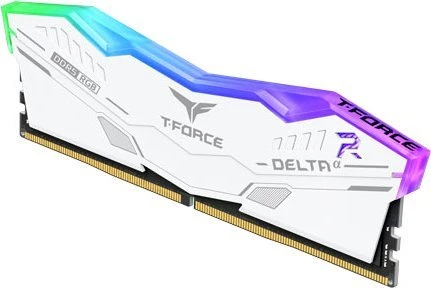 TeamGroup T-Force DELTAα RGB weiß UDIMM 32GB Kit, DDR5-6000, CL30-36-36-76, X8