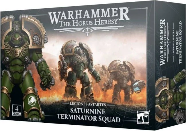 Games Workshop Warhammer The Horus Heresy - Legiones Astartes - Saturnine Terminator Squad