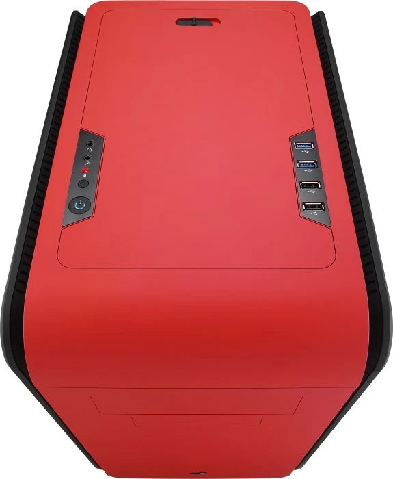 AeroCool DS Cube Red Window Edition, Acrylfenster