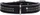 Hunter Diamond Petit Halsband, Leder, mit Strasssteinchen, 27 XXS-XS, schwarz (47727)