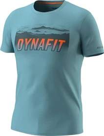 Dynafit Transalper Graphic Funktionsshirt langarm smoke blue (Herren)