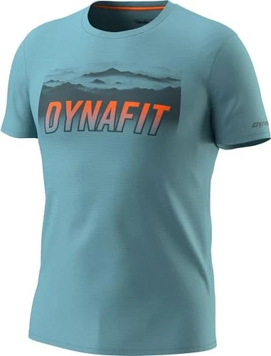 Dynafit Transalper Graphic Funktionsshirt langarm smoke blue (Herren)