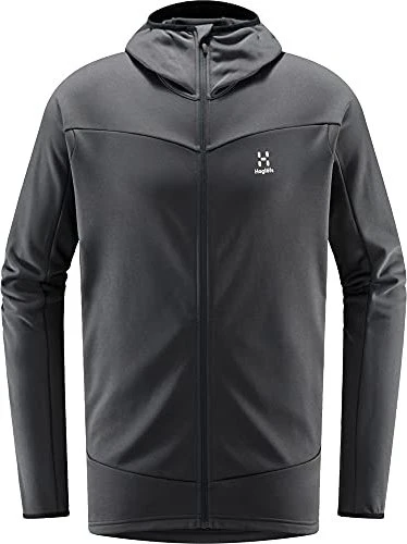 Haglöfs Frost Mid Mid Hood Funktionsjacke magnetite (Herren)