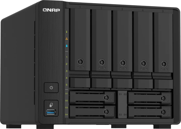 QNAP Turbo Station TS-932PX-4G, 4GB RAM, 2x SFP+ 10Gb/s, 2x RJ-45 2.5GBase-T