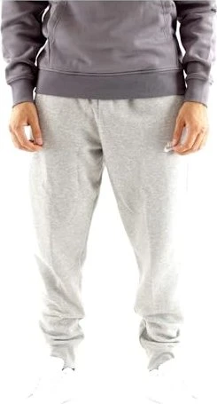 Nike Sportswear Club Fleece Trainingshose lang dark grey heather/matte silver/white (Herren)