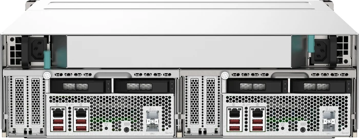 QNAP Gemini GM-1002 56TB, 16GB RAM, 4x SFP+ 10Gb/s, 2x RJ-45 1000Base-T, 3HE