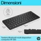 HP 350 Compact Multi-Device Keyboard, schwarz, Bluetooth, IT Vorschaubild