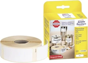 Avery-Zweckform Hochleistungsetiketten kompatibel zu Dymo 1933085, 19x64mm, weiß, 1er-Pack (450 Etiketten)