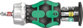 Wera Kraftform Kompakt Stubby Magazin RA 2 Bitset, 6-tlg.