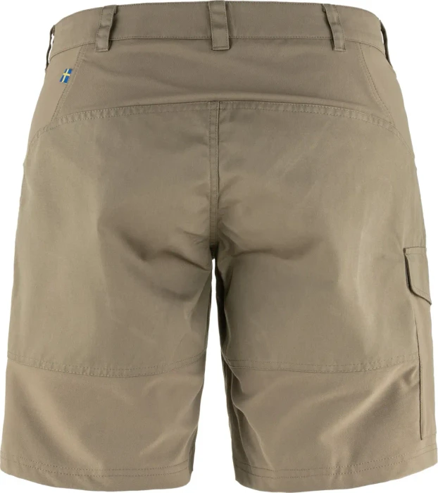 Fjällräven Nikka Curved Hose kurz suede brown (Damen)