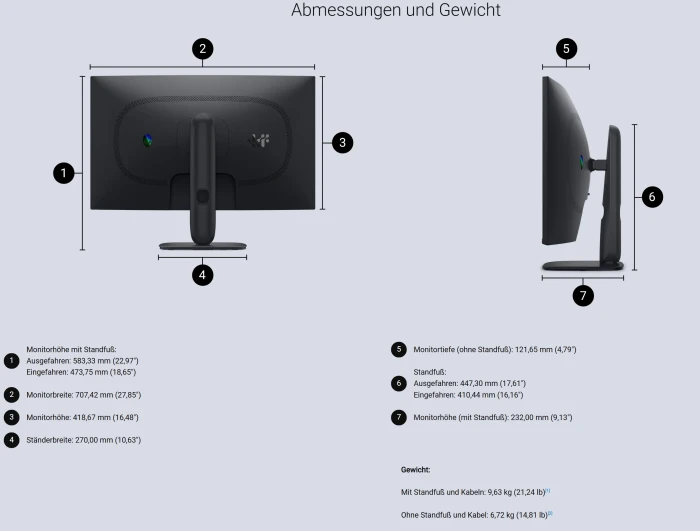 Dell Alienware 32 240Hz Gaming Monitor AW3226DM, 31.5"