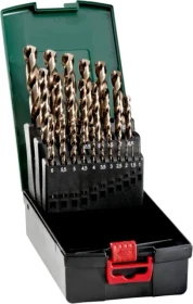 Metabo HSS-Co Metallbohrer-Sortiment inkl. Werkzeugbox, 25-tlg.