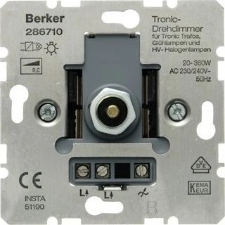 Berker Tronic-Drehdimmer 360W Lichtsteuerung
