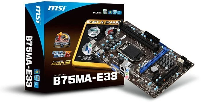 MSI B75MA-E33 (Intel 1155)