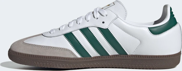 adidas Samba OG cloud white/collegiate green/clear granite