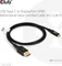 Club 3D USB Typ-C auf DisplayPort DP80 4K240Hz, 1m Vorschaubild