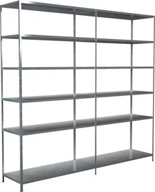 Schulte Lagertechnik PowerMAX Schwerlastregal 240x230x50cm verzinkt