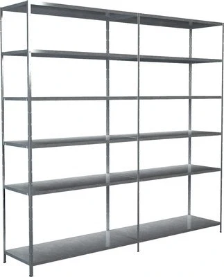 Schulte Lagertechnik PowerMAX Schwerlastregal 240x230x50cm verzinkt