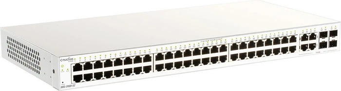 D-Link Nuclias DBS-2000 Rackmount Gigabit Managed Switch, 44x RJ-45, 4x RJ-45/SFP