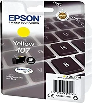 Epson Tinte 407 gelb
