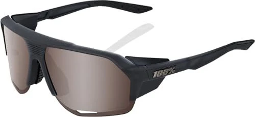 100% Norvik HiPER soft tact crystal black/crimson silver mirror lens