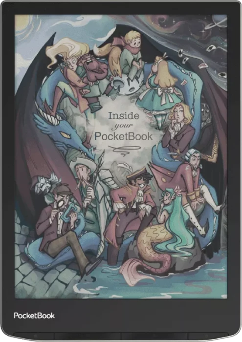PocketBook InkPad Color 2, Moon Silver, 32GB Flash
