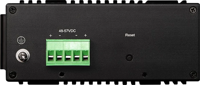 LevelOne IGP Industrial Railmount Gigabit Managed Switch, 8x RJ-45, 2x SFP, 360W PoE++