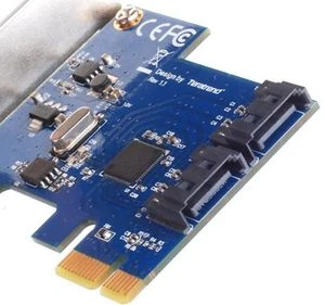 SilverStone EC05, 2x SATA 6Gb/s, PCIe 2.0 x1