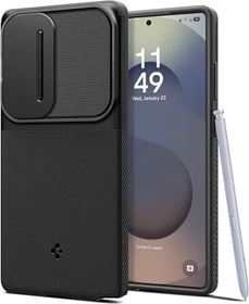 Spigen Optik Armor für Samsung Galaxy S25 Ultra schwarz