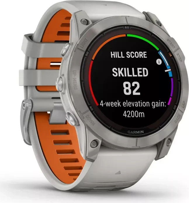 Garmin Fenix 7X Pro Sapphire Solar fog grey/titanium