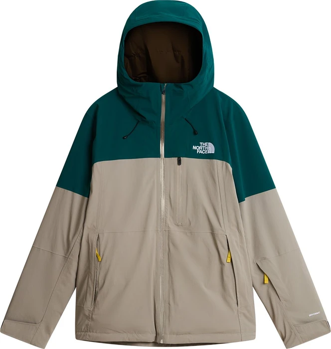 The North Face Freedom Skijacke stone slab/pacific teal (Herren)