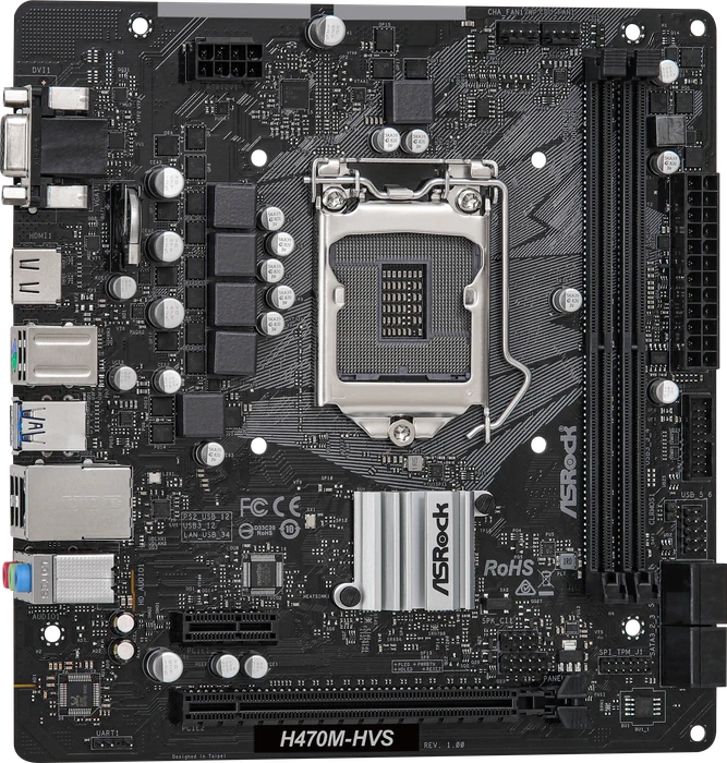 ASRock H470M-HVS (Intel 1200)