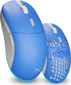 Nyfter NYF 22 Wireless Gaming Mouse White/Blue, USB