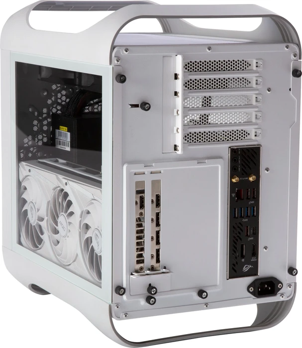 BitFenix Prodigy M 2022 ARGB, weiß, Glasfenster
