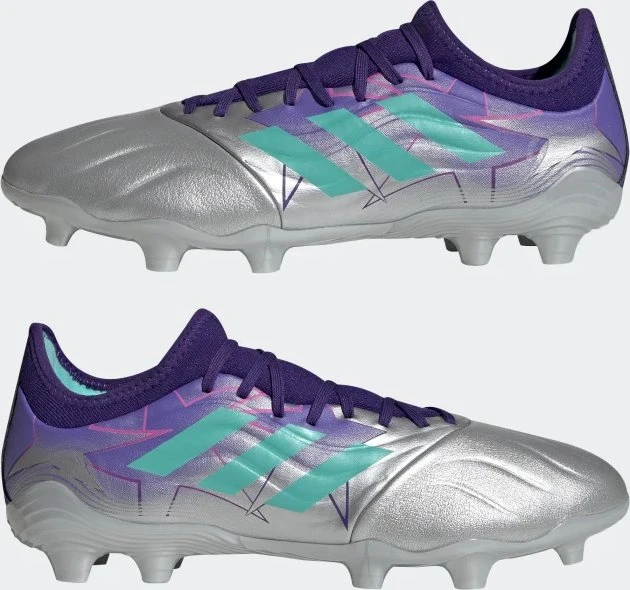 adidas Copa Sense.3 FG silver metallic/mint rush/team colleg purple (Herren)