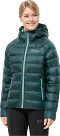 Jack Wolfskin Nebelhorn Down Hoody Funktionsjacke sea green (Damen)