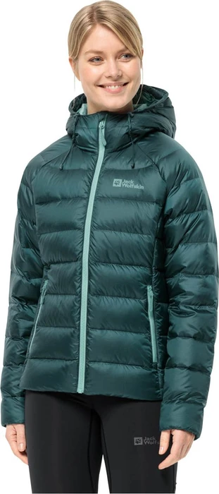 Jack Wolfskin Nebelhorn Down Hoody Funktionsjacke sea green (Damen)