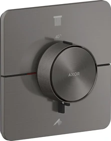 Hansgrohe Axor ShowerSelect ID softsquare Thermostat für 2 Verbraucher brushed black chrome