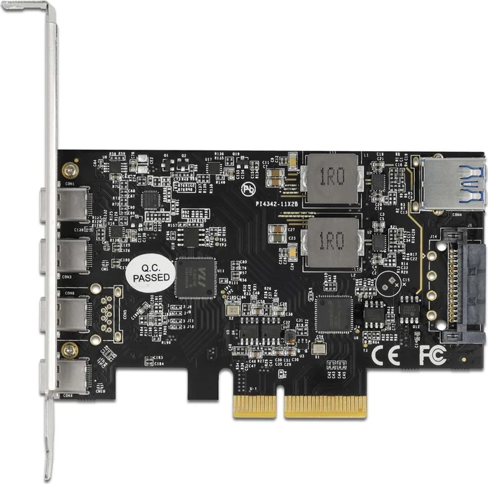 DeLOCK 4x USB-C 3.1, PCIe 3.0 x4