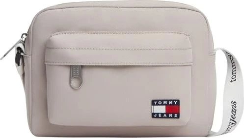 Tommy Hilfiger Essential mit Logomuster Umhängetasche stone