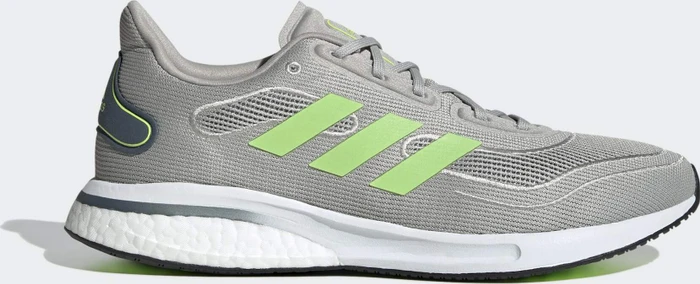 adidas Supernova metal grey/signal green/silver metallic