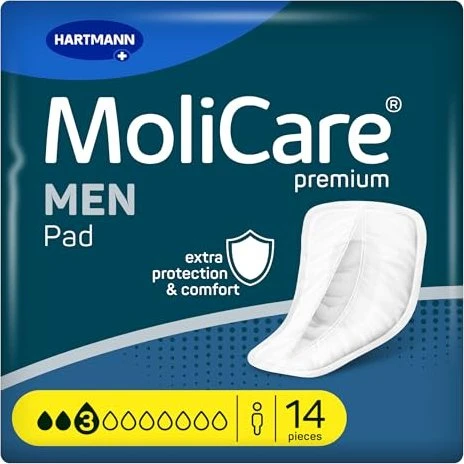 Hartmann MoliCare Premium Men 3 Tropfen Hygieneeinlage, 14 Stück